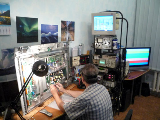 Качественный ремонт плазменных телевизоров | Вызов телемастера на дом в Подольске