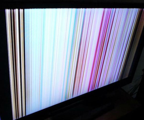 Телевизор в полосах не показывает | Вызов телемастера на дом в Подольске